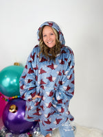 KMB Custom HOLIDAY Blanket Hoodies!! ADULT + KID SIZE {Multiple Prints!} - KaraMarie