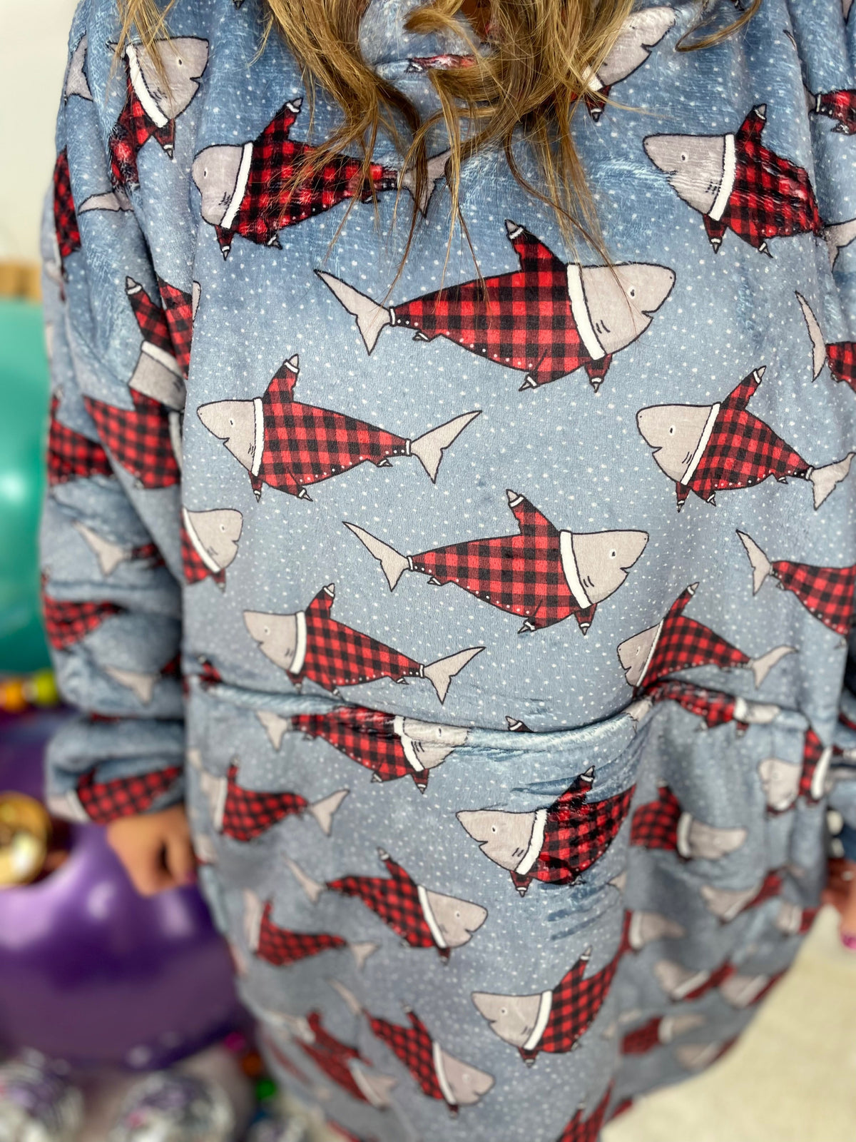 KMB Custom HOLIDAY Blanket Hoodies!! ADULT + KID SIZE {Multiple Prints!} - KaraMarie