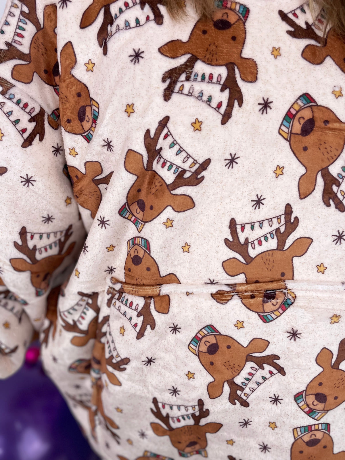 KMB Custom HOLIDAY Blanket Hoodies!! ADULT + KID SIZE {Multiple Prints!} - KaraMarie