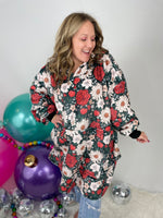 KMB Custom HOLIDAY Blanket Hoodies!! ADULT + KID SIZE {Multiple Prints!} - KaraMarie