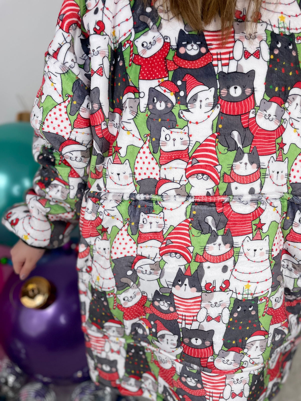 KMB Custom HOLIDAY Blanket Hoodies!! ADULT + KID SIZE {Multiple Prints!} - KaraMarie