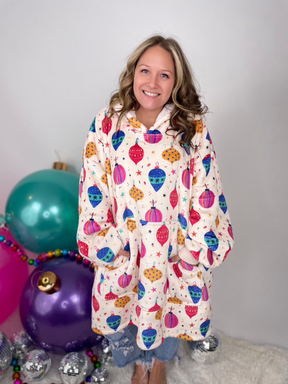KMB Custom HOLIDAY Blanket Hoodies!! ADULT + KID SIZE {Multiple Prints!} - KaraMarie