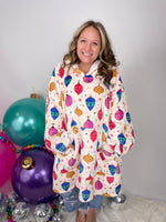 KMB Custom HOLIDAY Blanket Hoodies!! ADULT + KID SIZE {Multiple Prints!} - KaraMarie