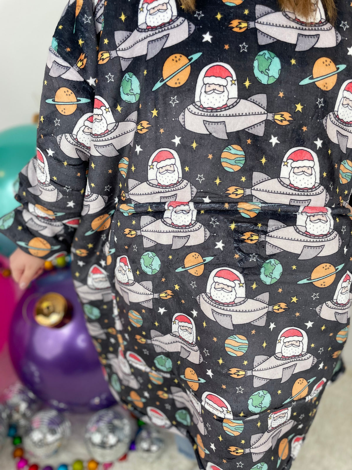KMB Custom HOLIDAY Blanket Hoodies!! ADULT + KID SIZE {Multiple Prints!} - KaraMarie