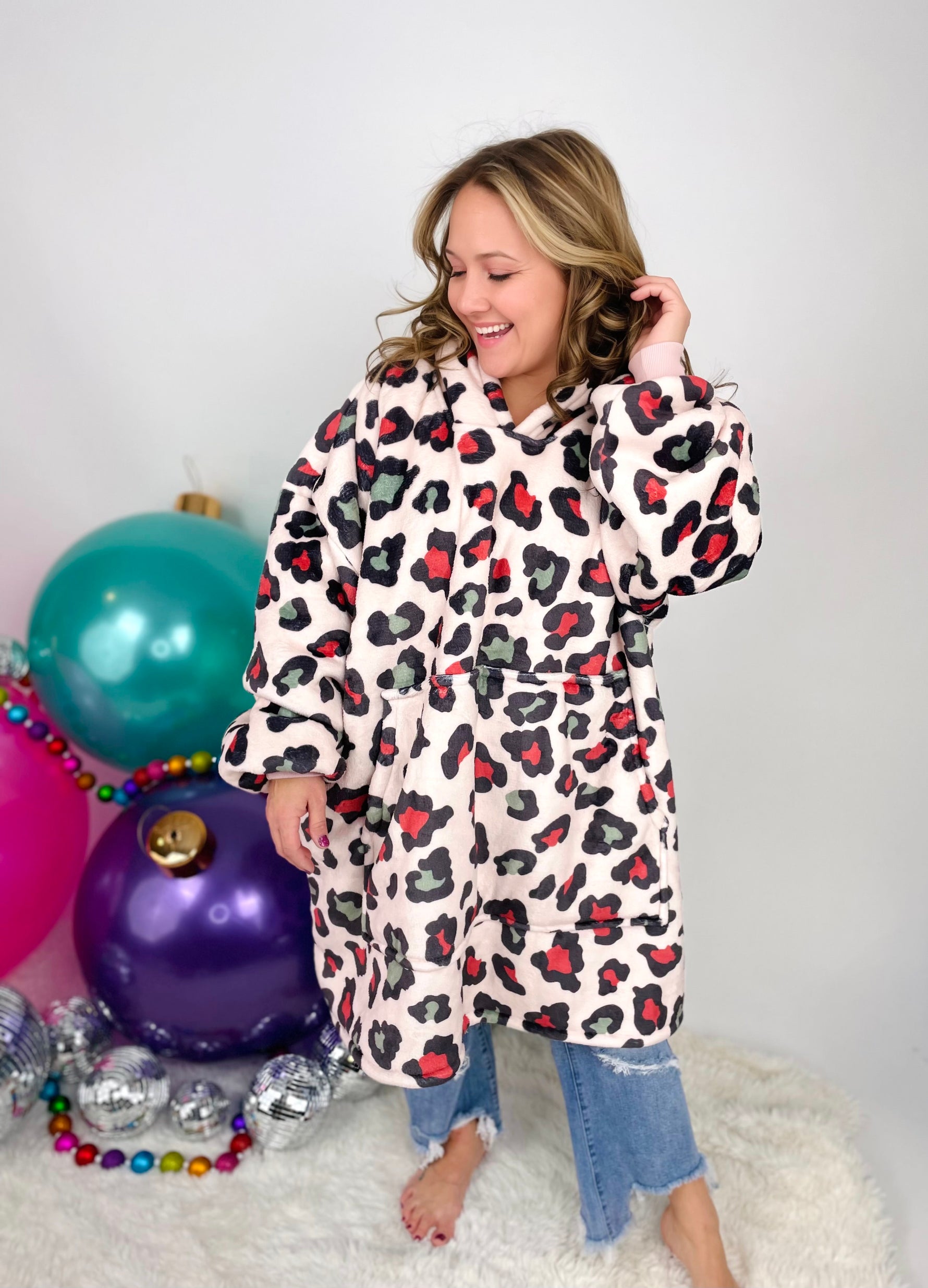 KMB Custom HOLIDAY Blanket Hoodies!! ADULT + KID SIZE {Multiple Prints!} - KaraMarie