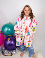 KMB Custom HOLIDAY Blanket Hoodies!! ADULT + KID SIZE {Multiple Prints!} - KaraMarie