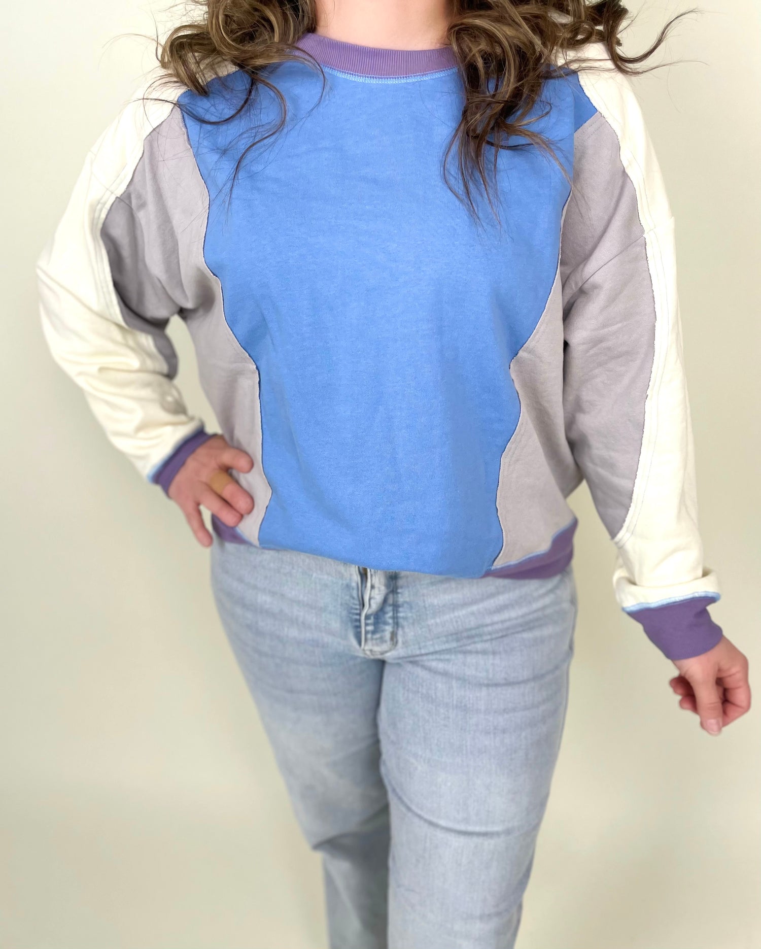 Bring On The Weekend Top in Blue