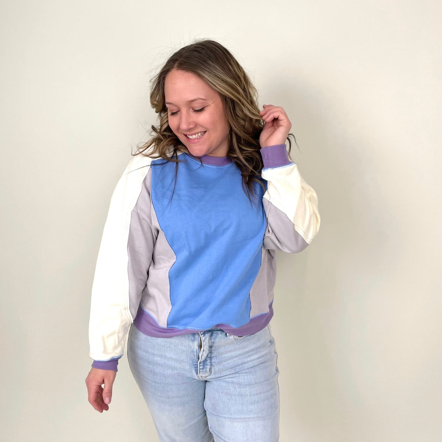 Bring On The Weekend Top in Blue