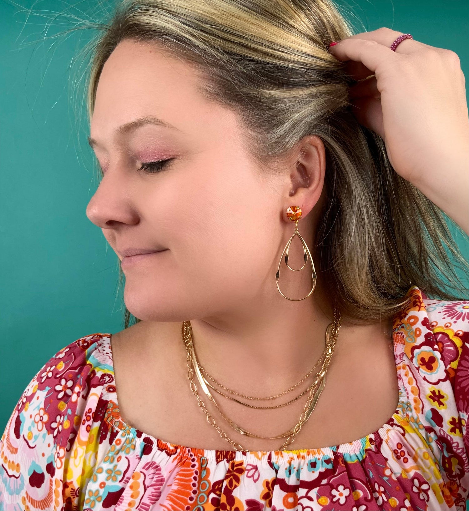 Chain Of Events Necklace In Gold