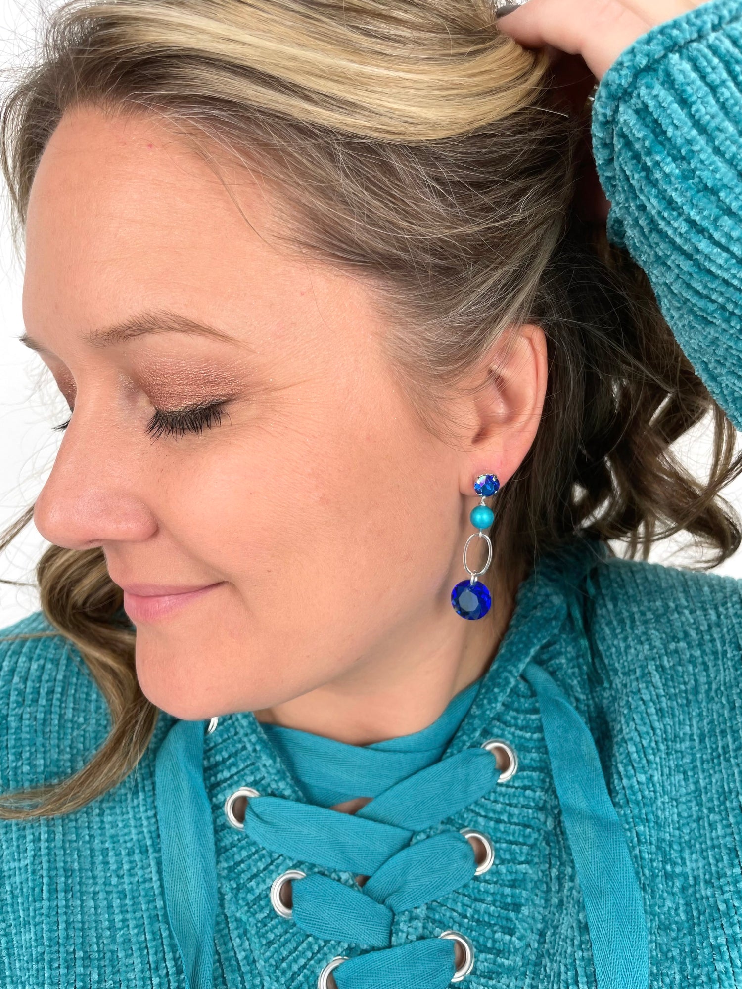 Fabulous in Blue Earrings