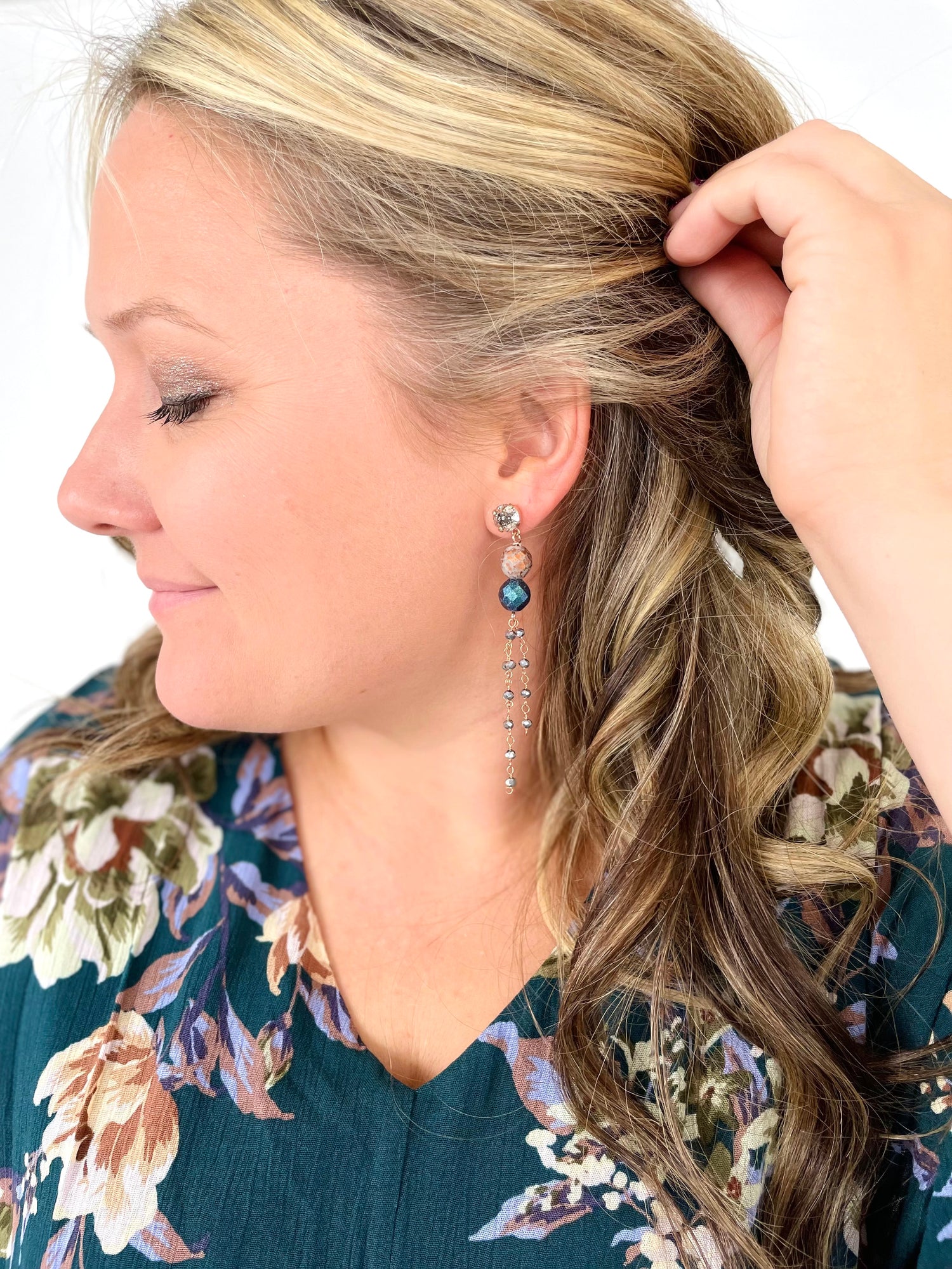 So Full Of Class Fringe Earrings
