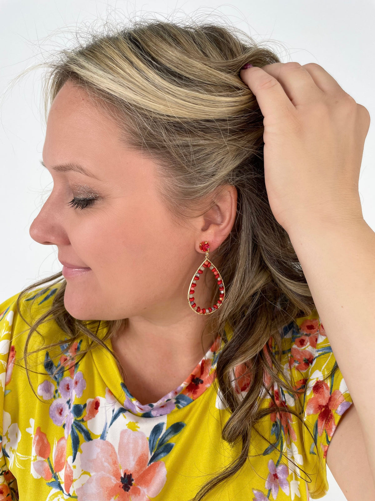 Coral Reef Beaded Earrings - KaraMarie