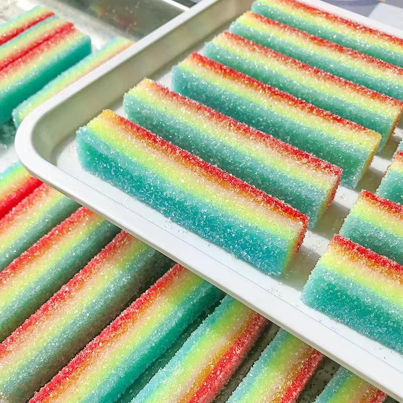 Squishy Sour Rainbow Candy - KaraMarie