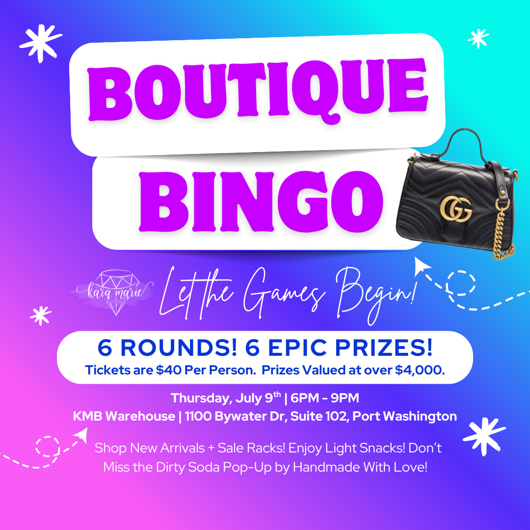 KMB Boutique Bingo! - KaraMarie