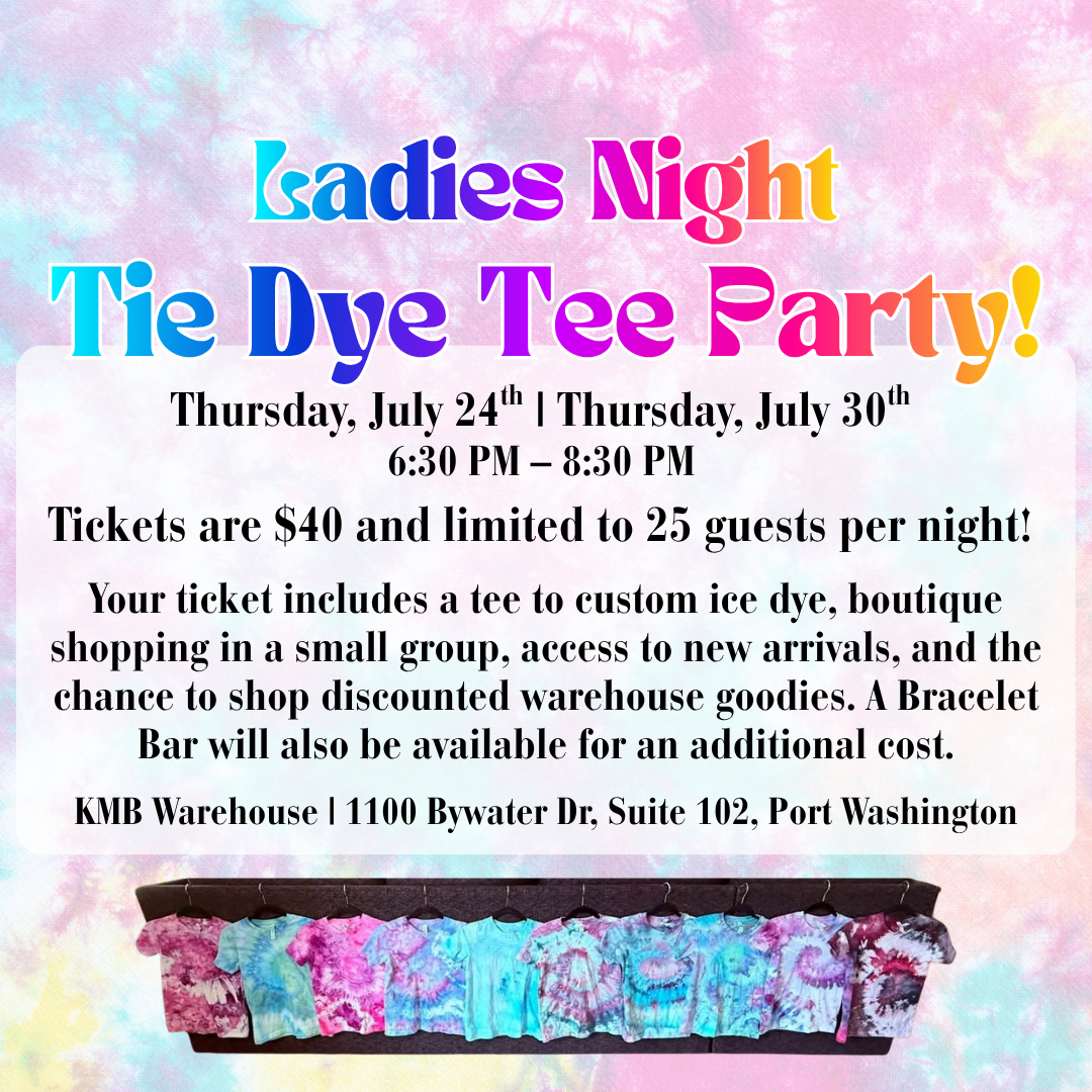 Tie Dye Tee Party! {July Dates}