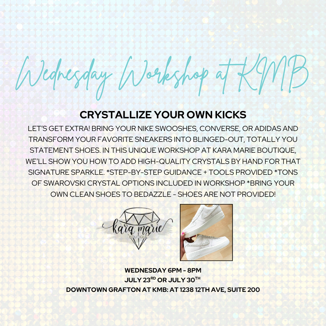 Wednesday Workshop :: Crystallize Your Own Kicks
