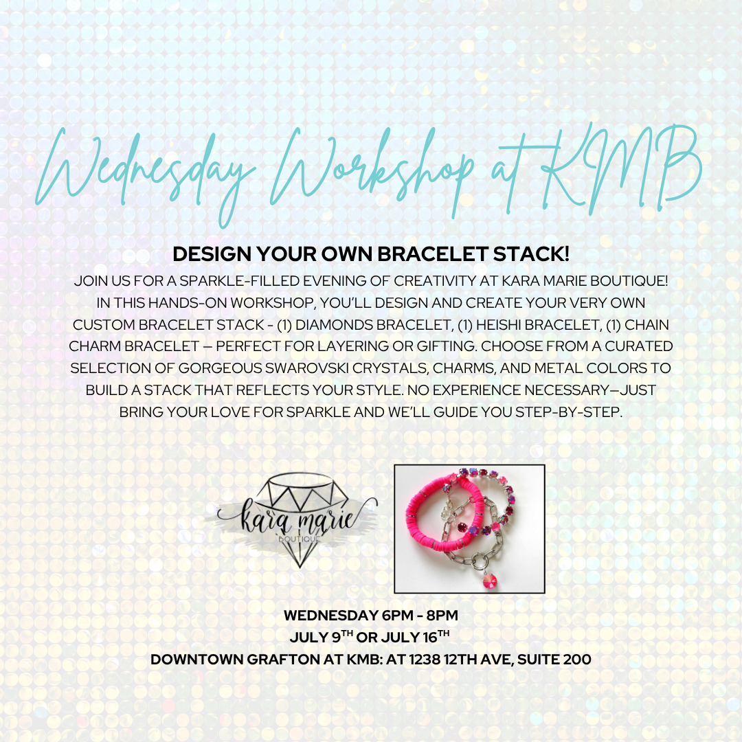 Wednesday Workshop :: Design Your Own Bracelet Stack