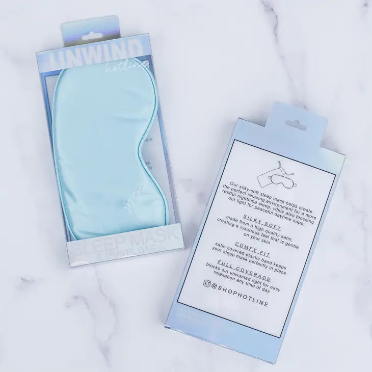 Sleep Mask (Multiple Colors!)