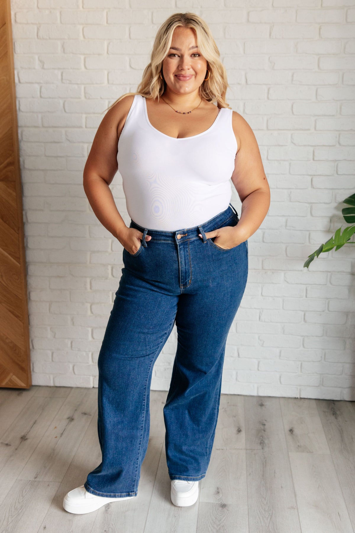 Hazel High Rise Vintage Wide Leg Jeans - KaraMarie