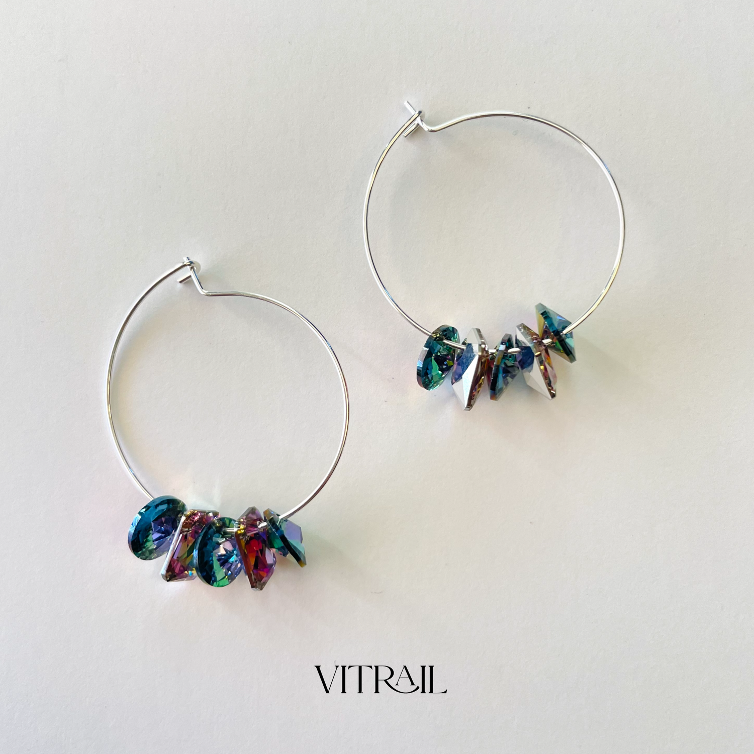 Icicle Hoop Earrings {Multiple Colors!}