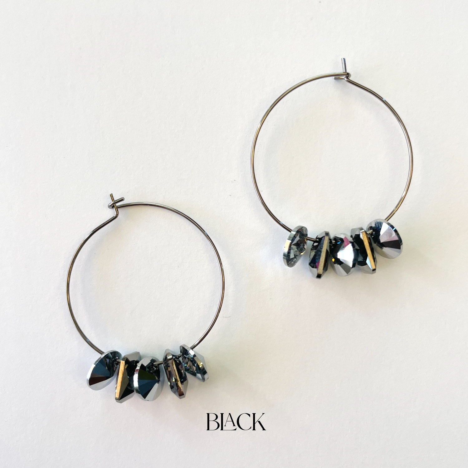 Icicle Hoop Earrings {Multiple Colors!}