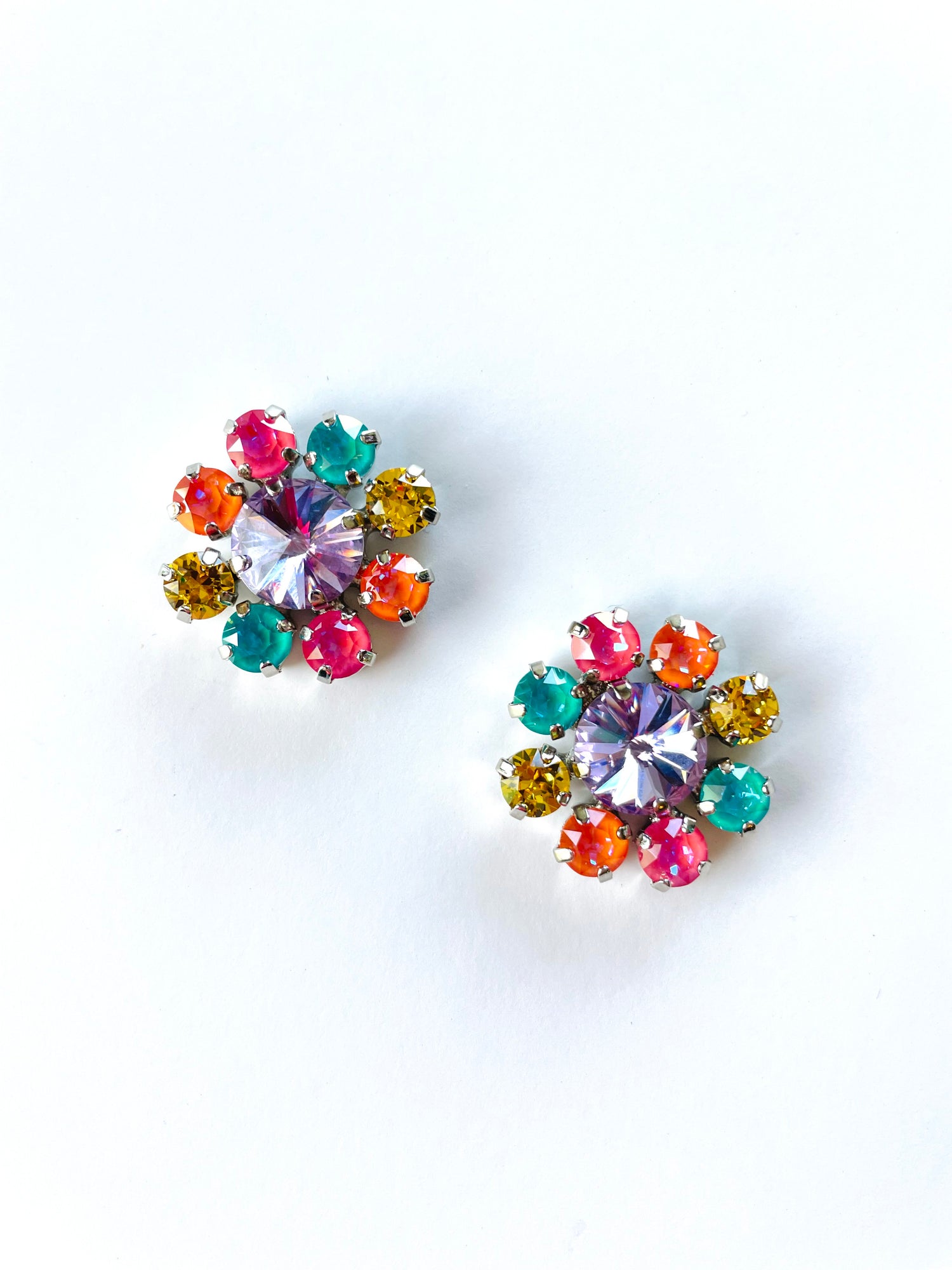 Statement Flower Earrings