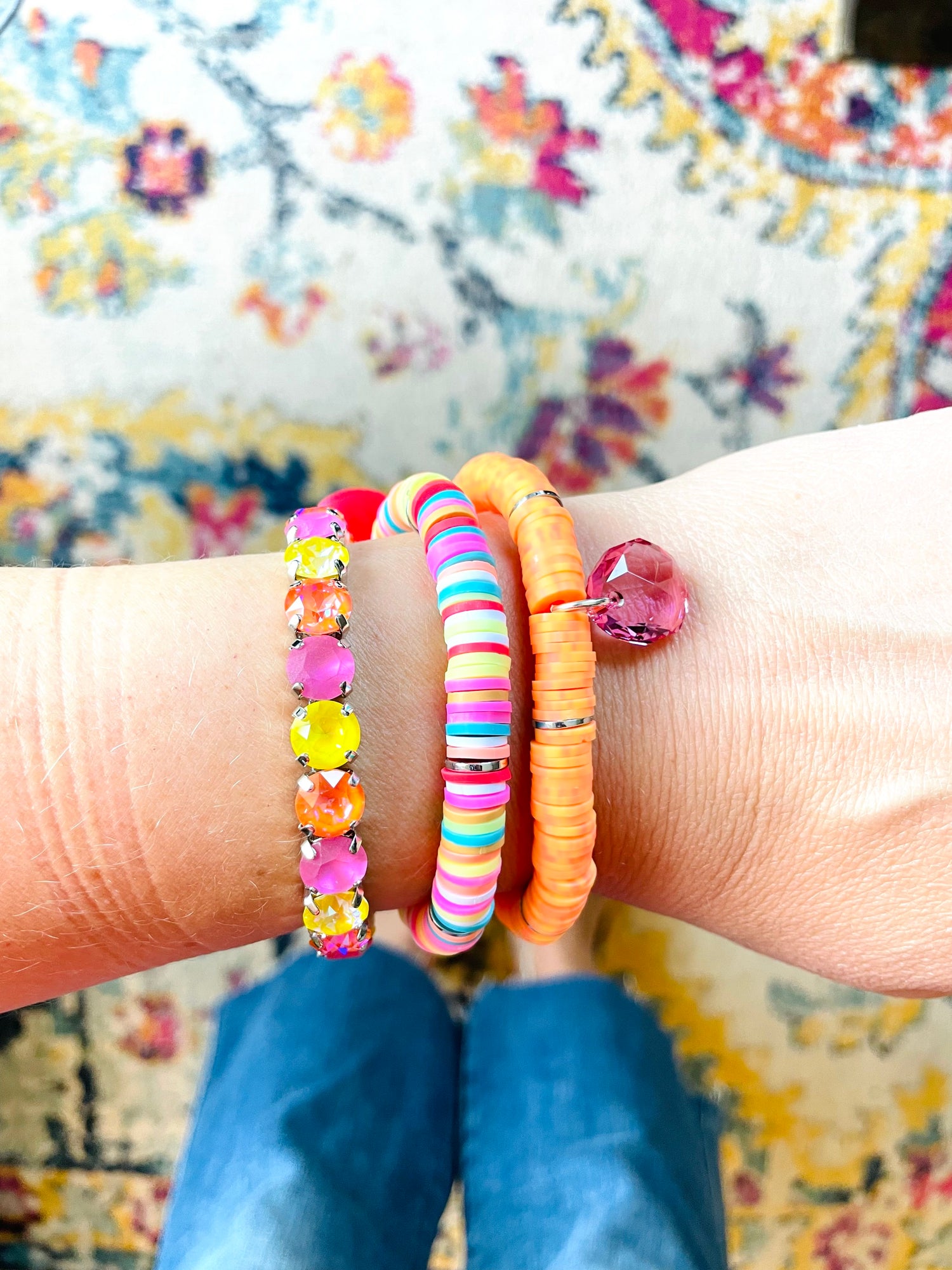 Tropical Sunset Bracelet Set