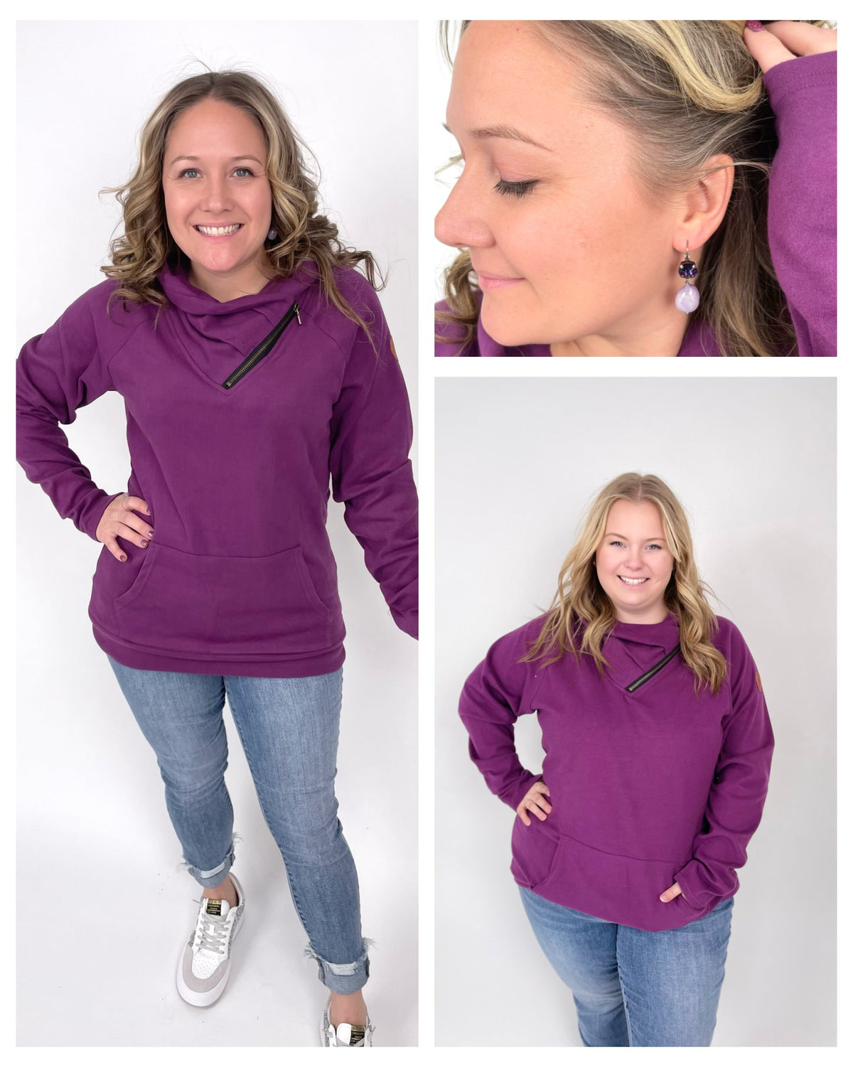 Amethyst Gemstone Earrings - KaraMarie