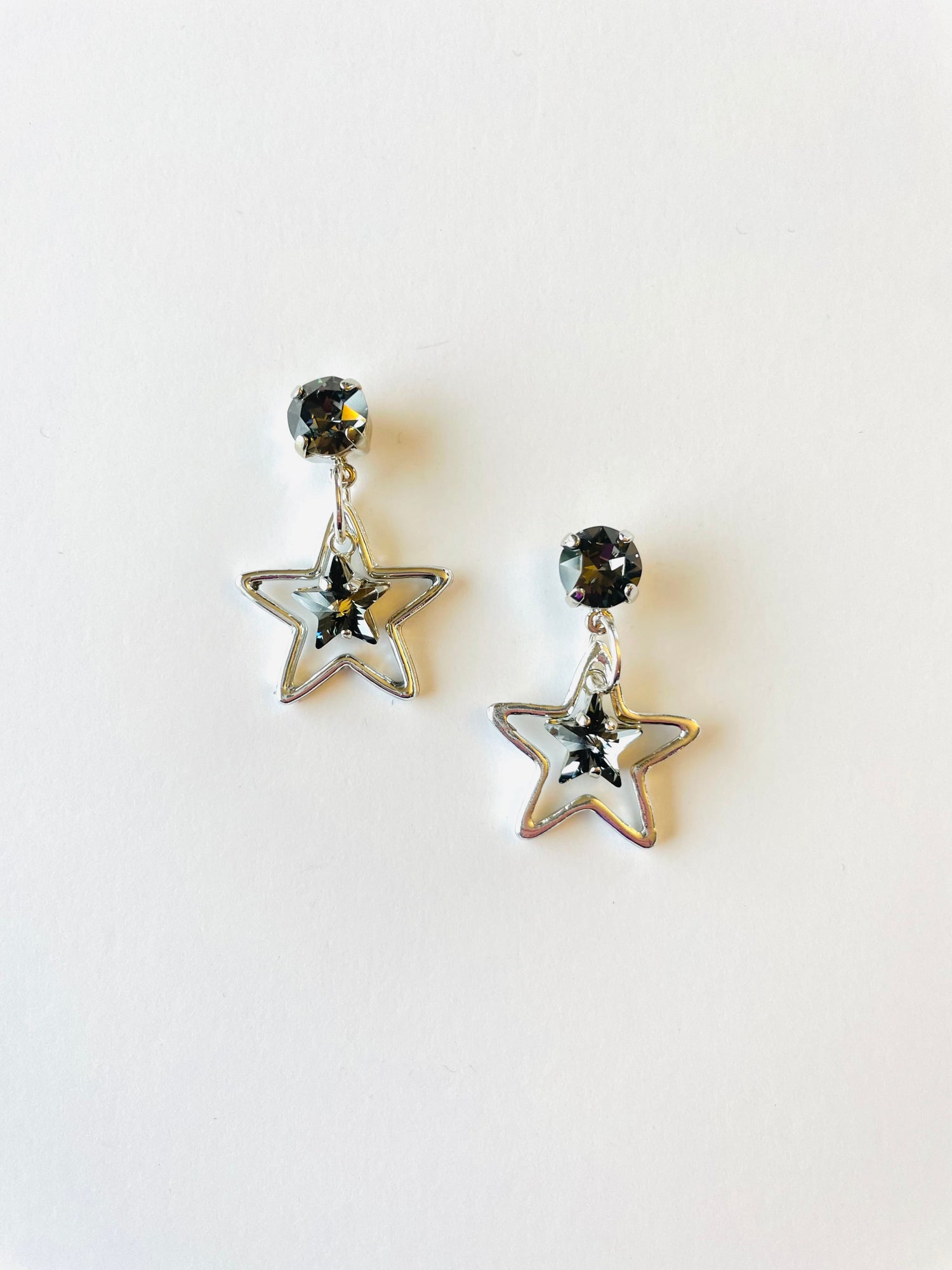 Caught By Surprise Star Earrings