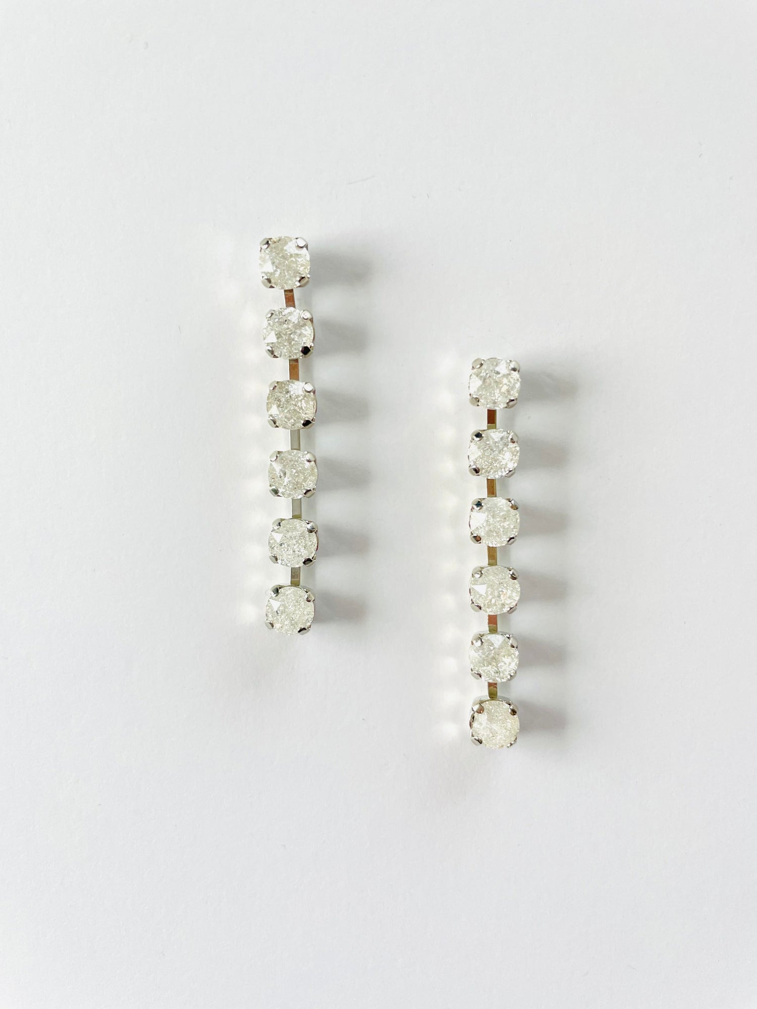 Broken Glass Drop Earrings