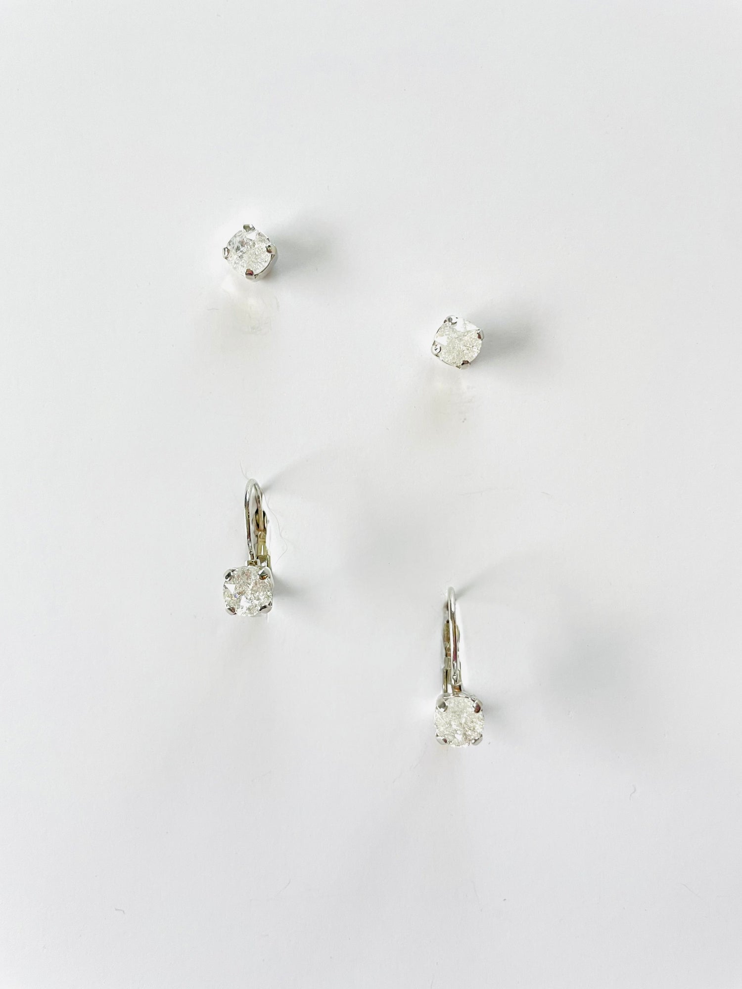 6mm Drop OR Post in Crystal Ice - KaraMarie