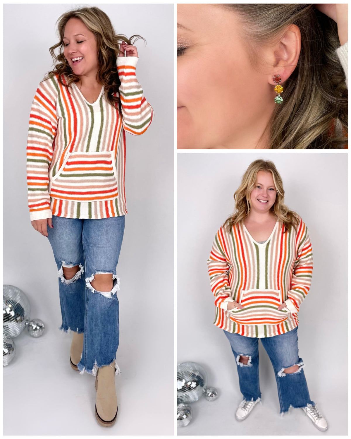 Fall Polka Dot Earrings - KaraMarie