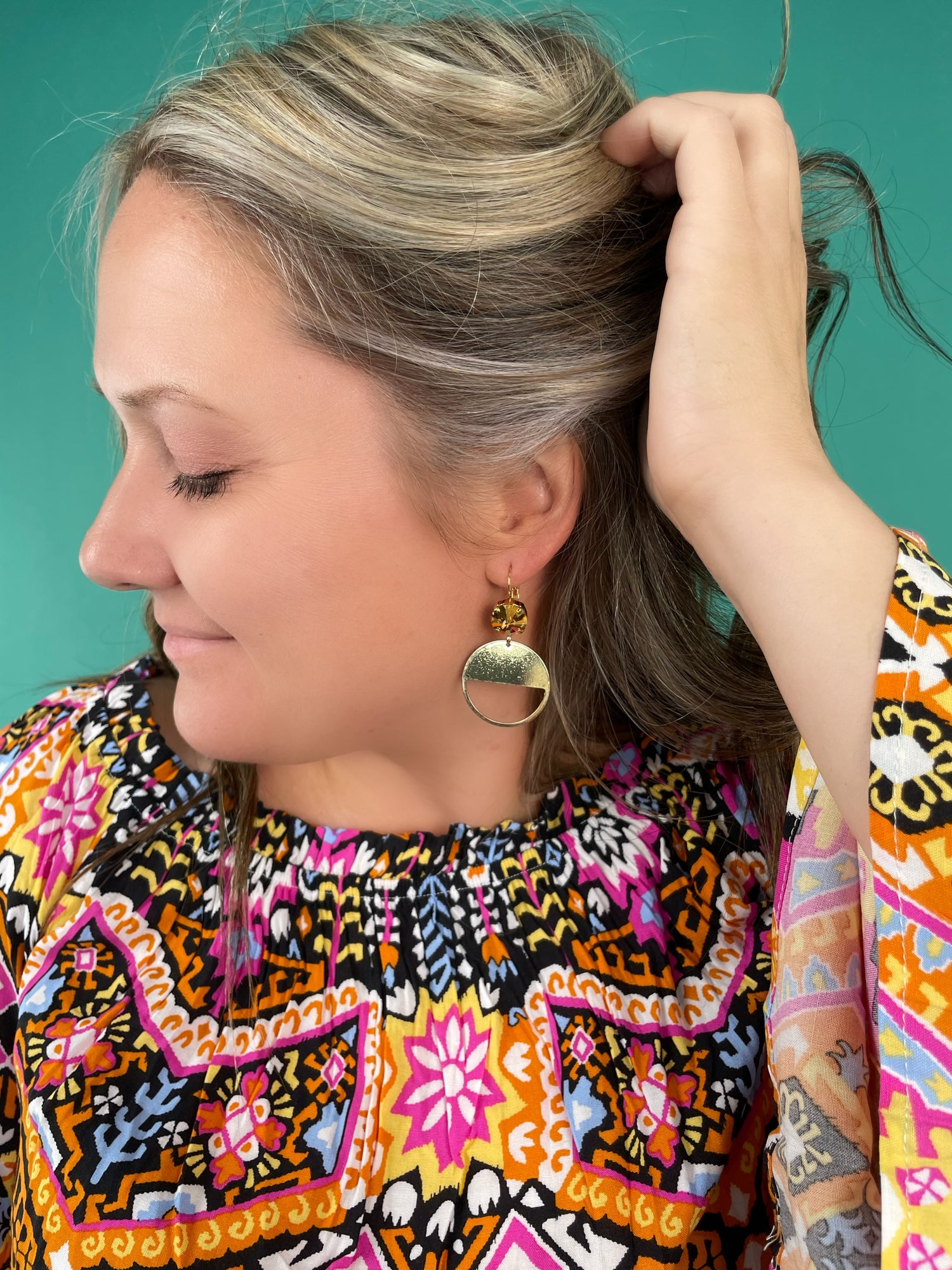 Golden Hour Drop Earrings