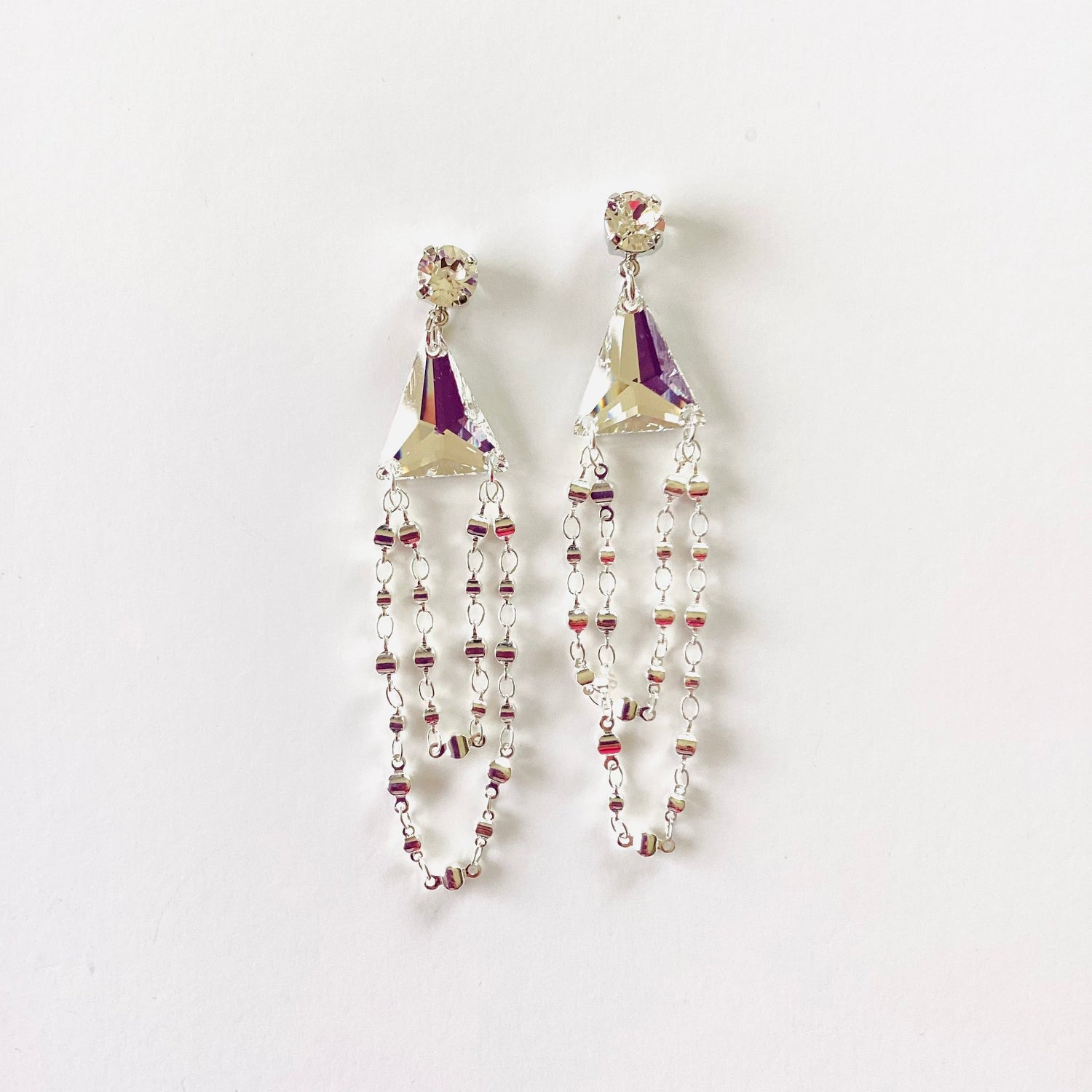 Diamond Chandlier Earrings
