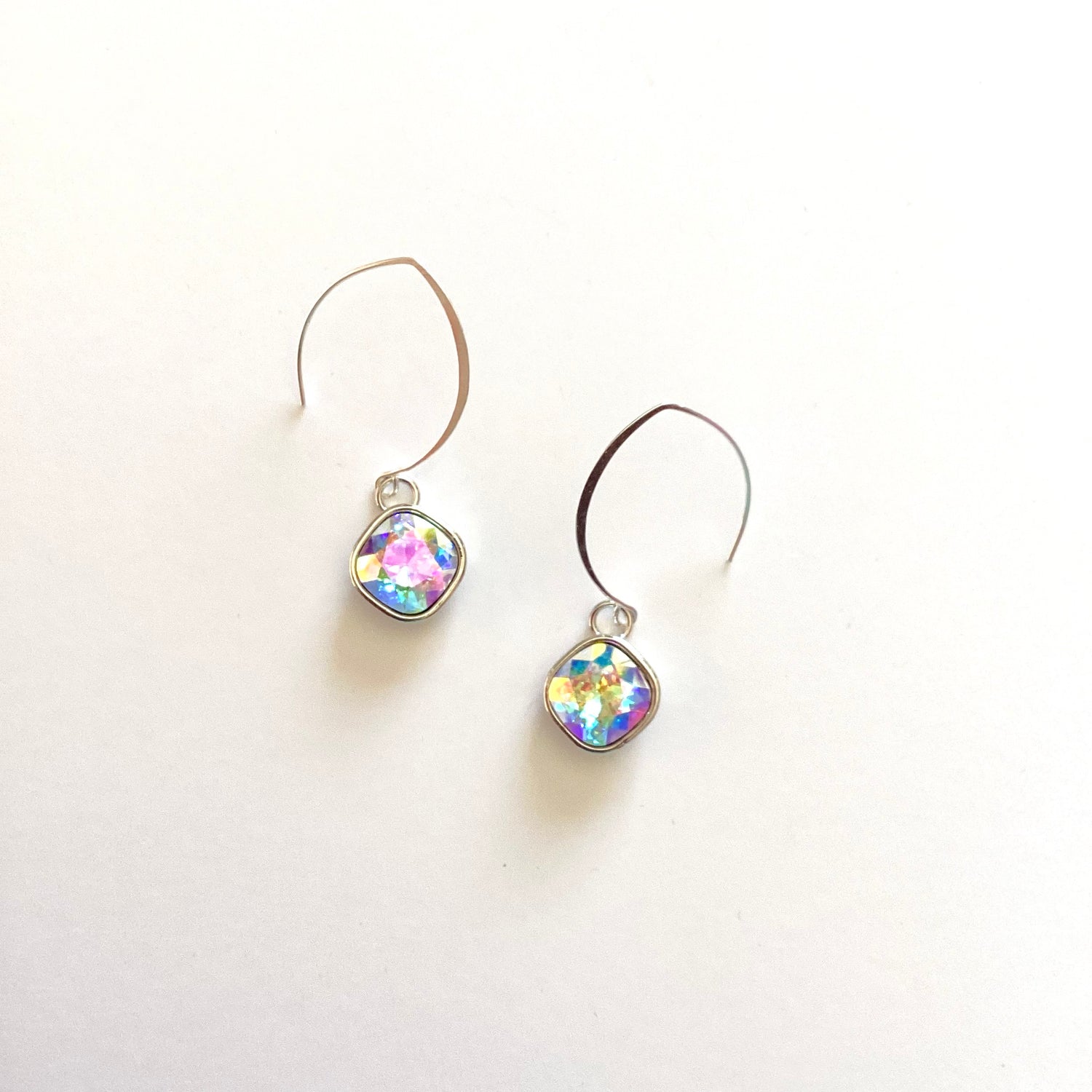 Holographic Drop Earrings