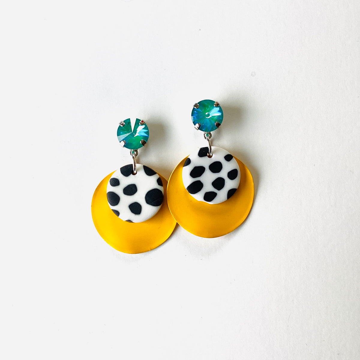 Polka Dot Sunshine Earrings - KaraMarie