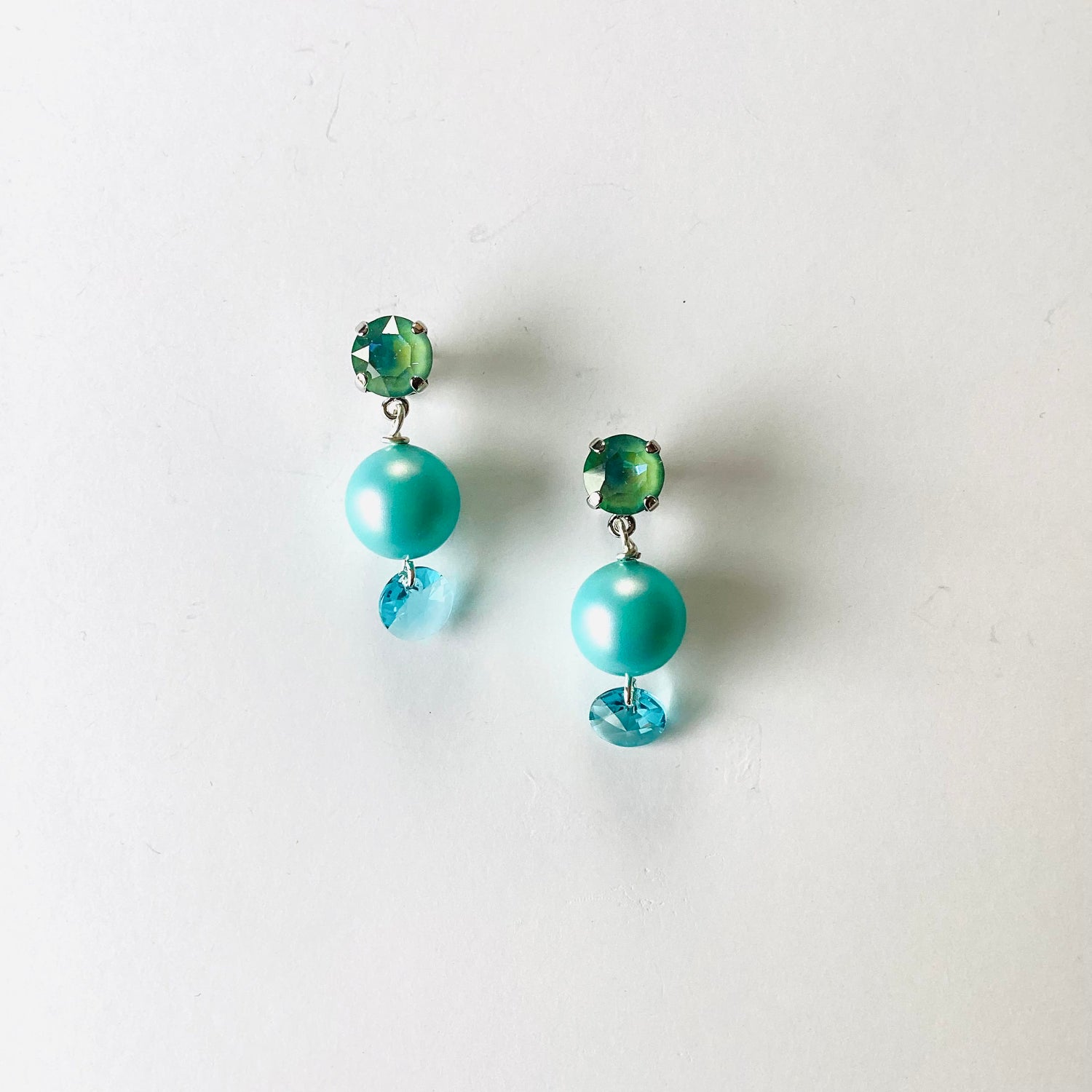 Turquoise Pop Earrings - KaraMarie