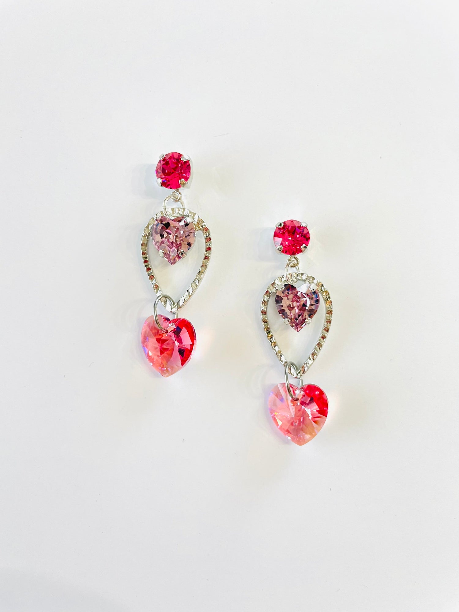 Looking Fine Heart Earrings