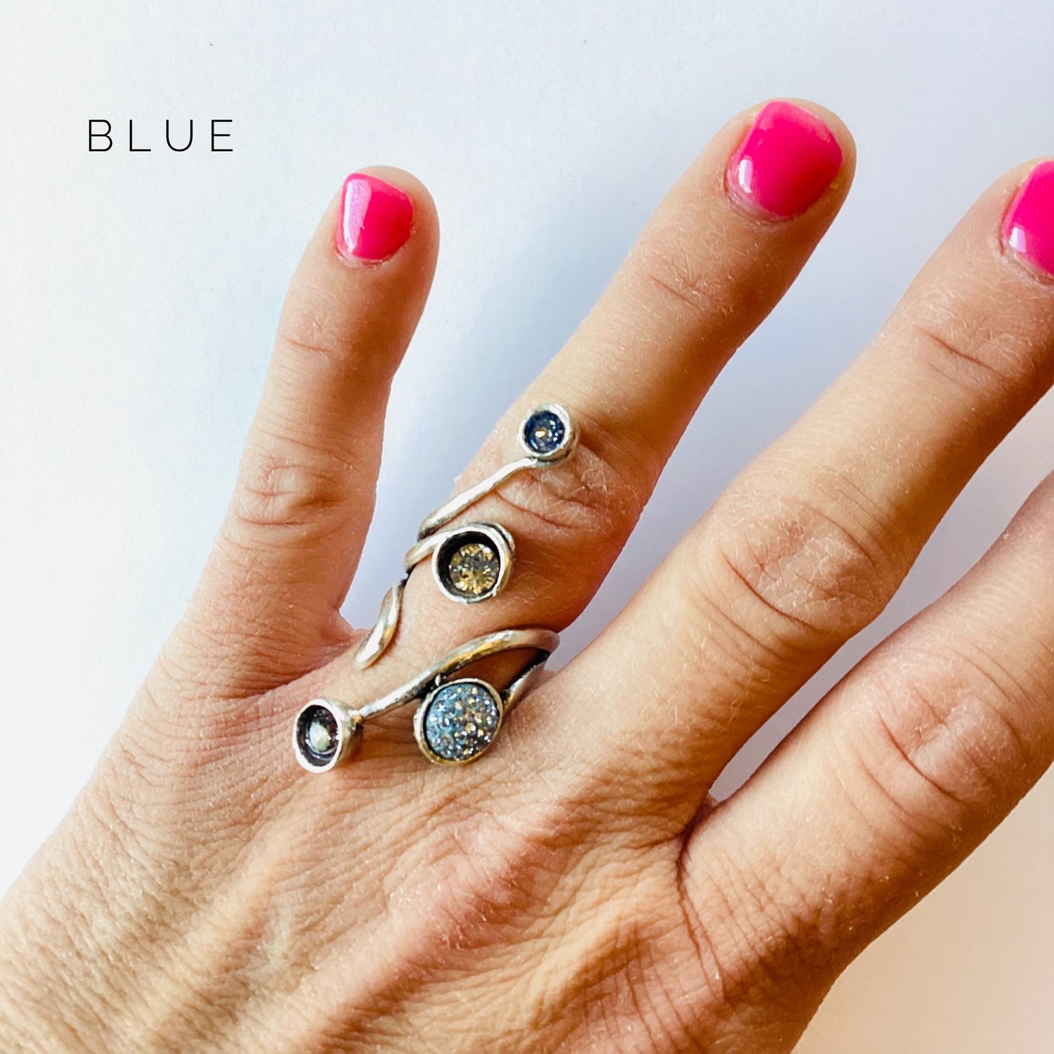 OOAK Swirl Ring - Multiple Colors!