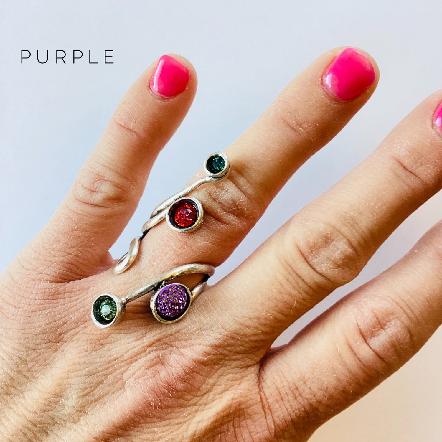 OOAK Swirl Ring - Multiple Colors!