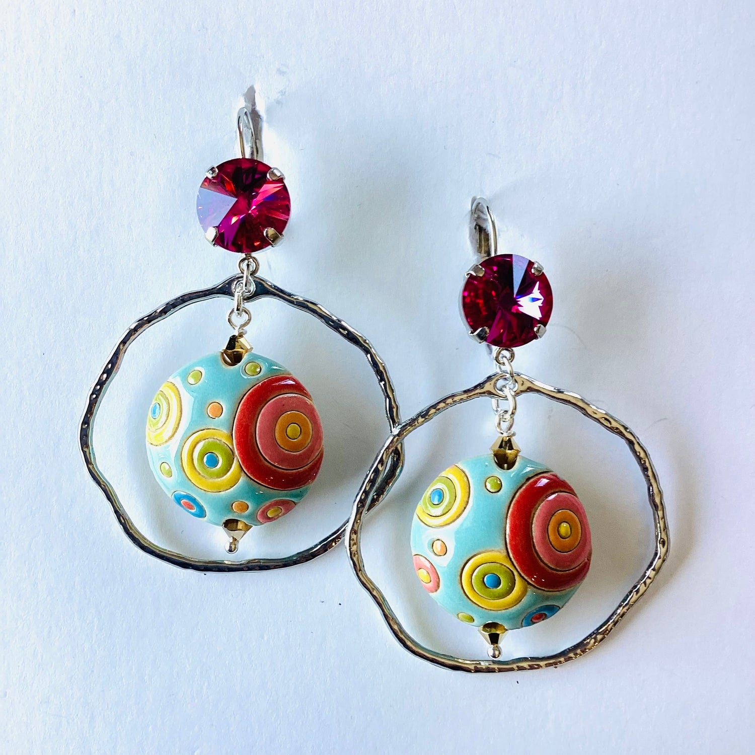 Keep Grooving Floating Earrings - KaraMarie