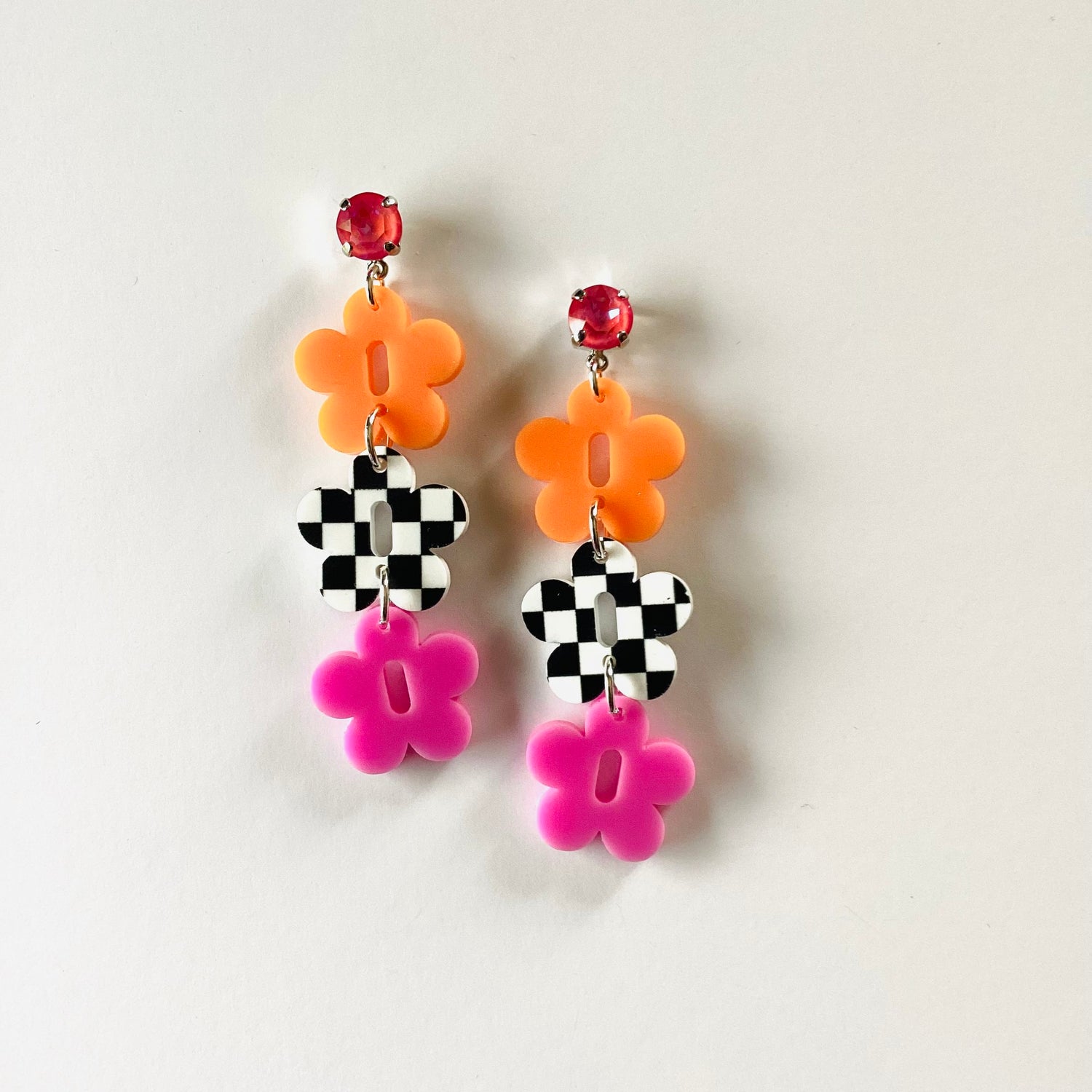Ready Set Go Floral Earring