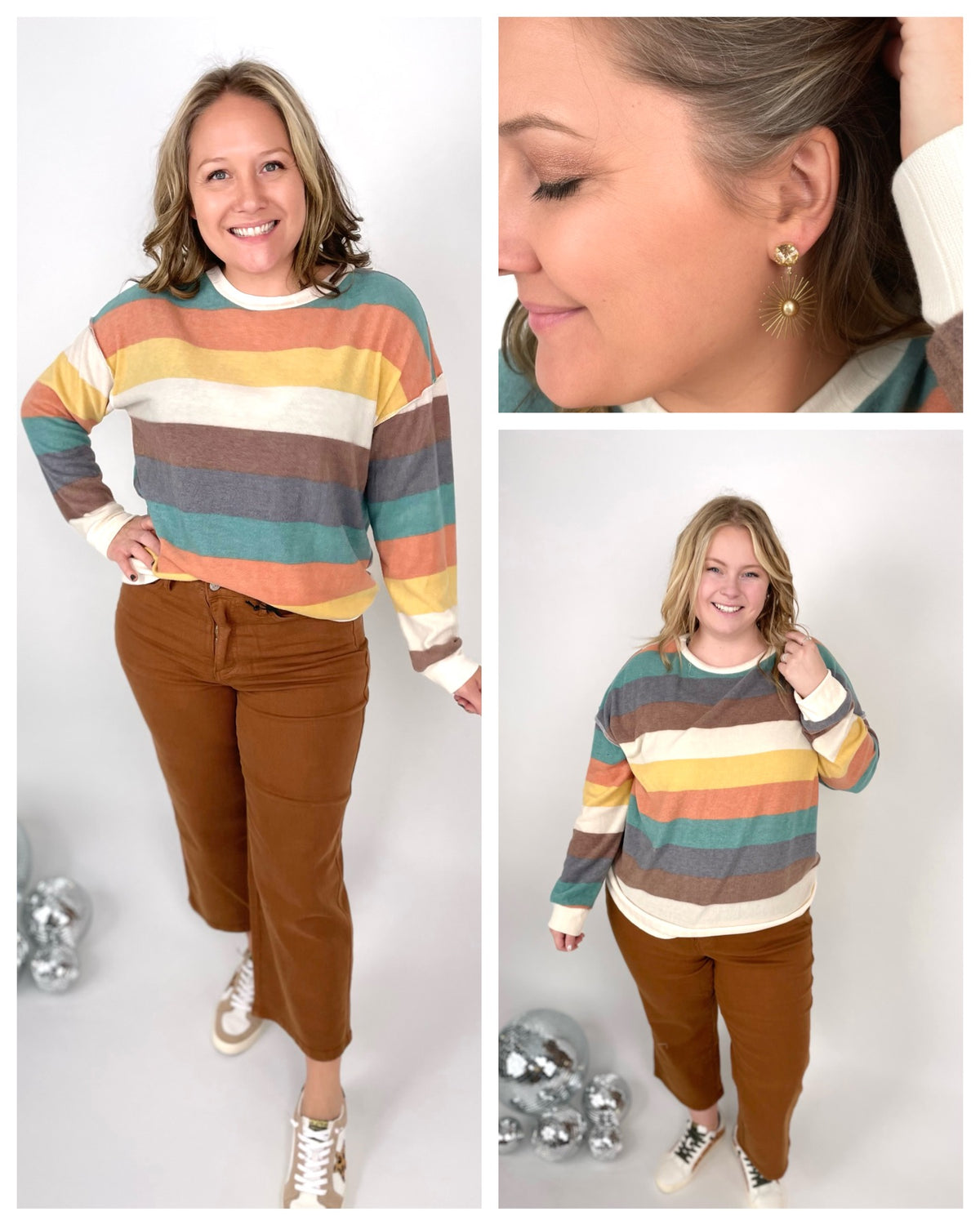 Modern Sun Earrings - KaraMarie