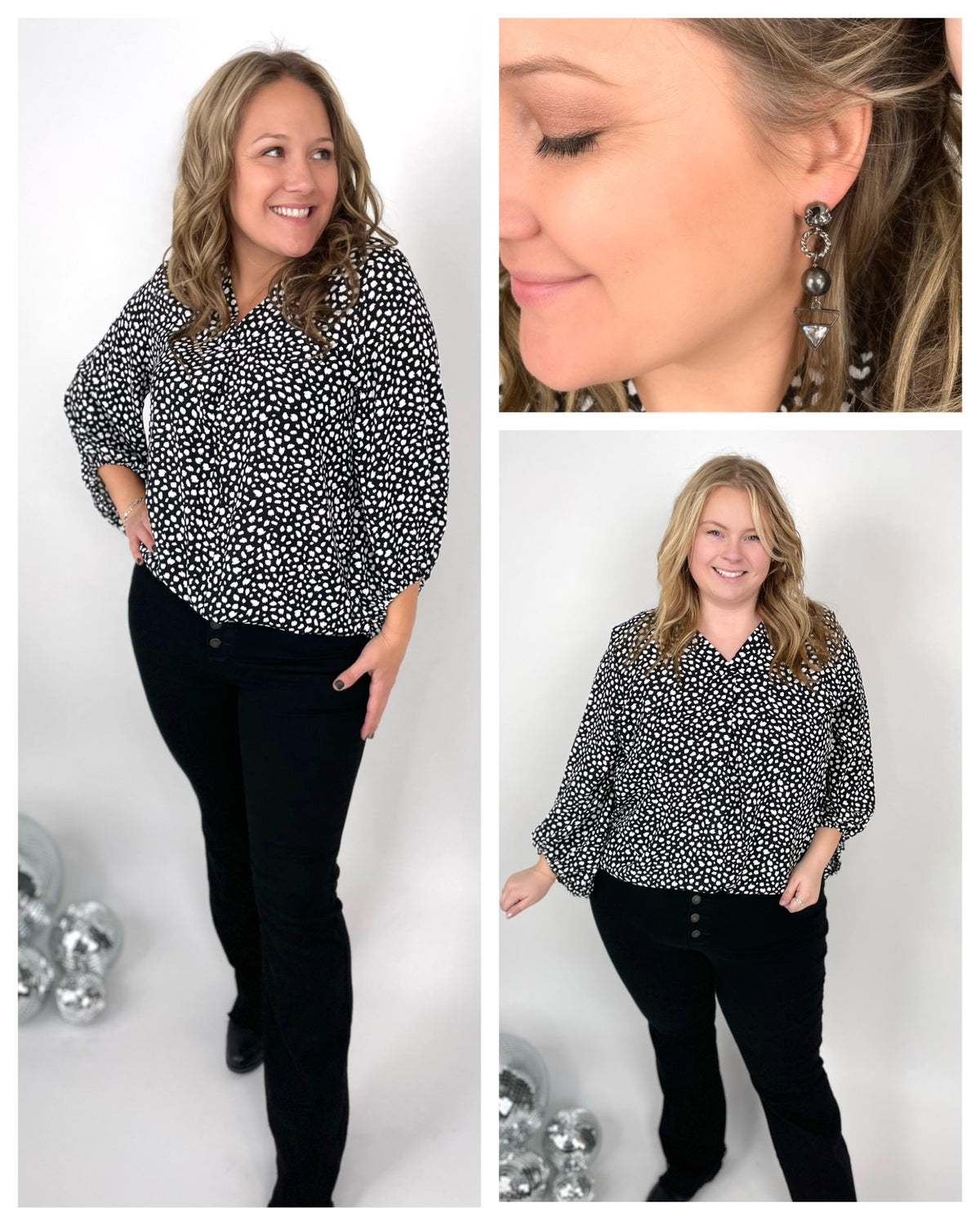Spot The Spike Earrings - KaraMarie