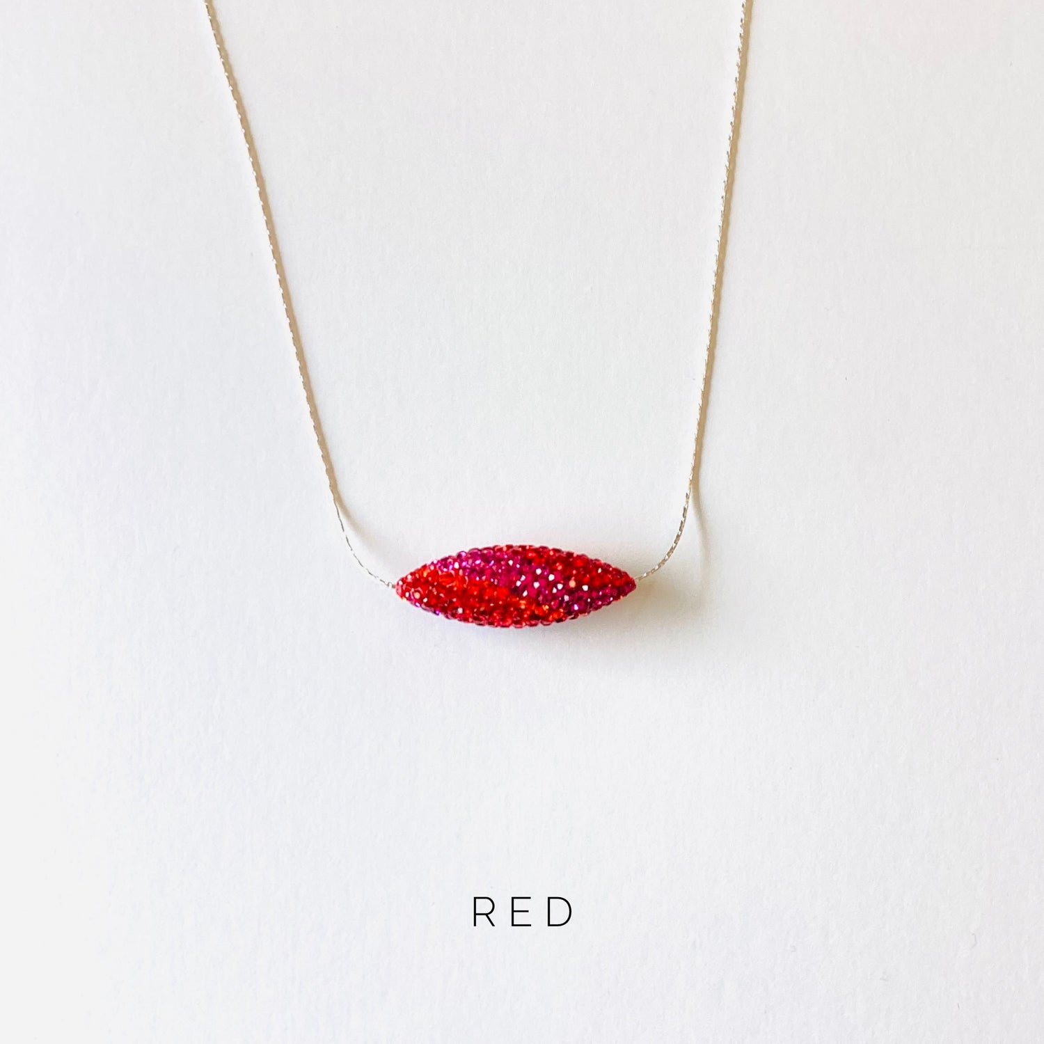 Floating Spiral Necklace {Multiple Colors!}