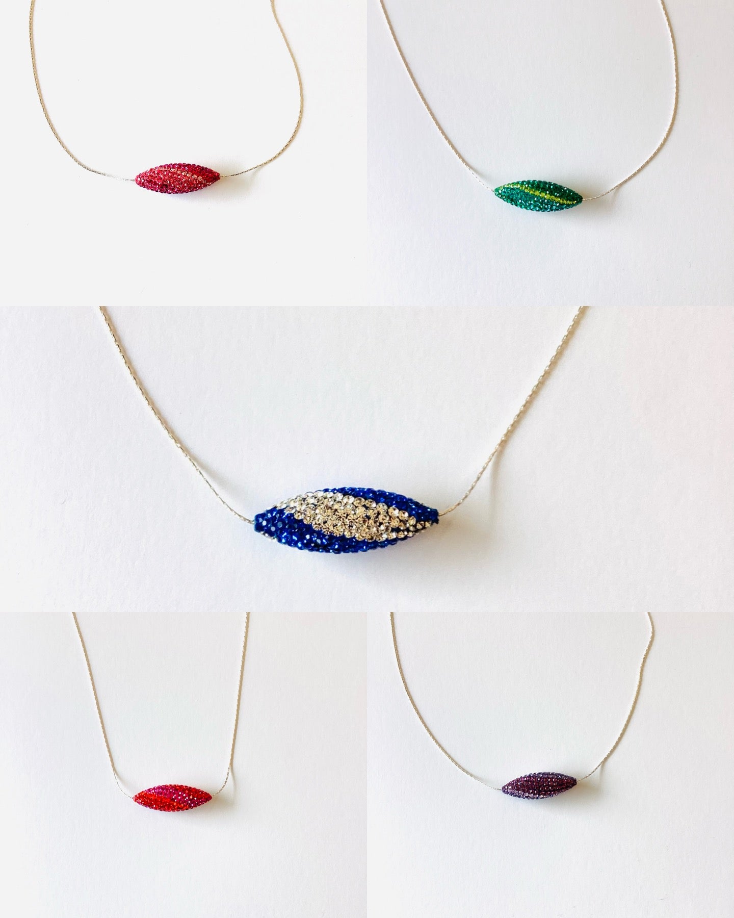 Floating Spiral Necklace {Multiple Colors!}