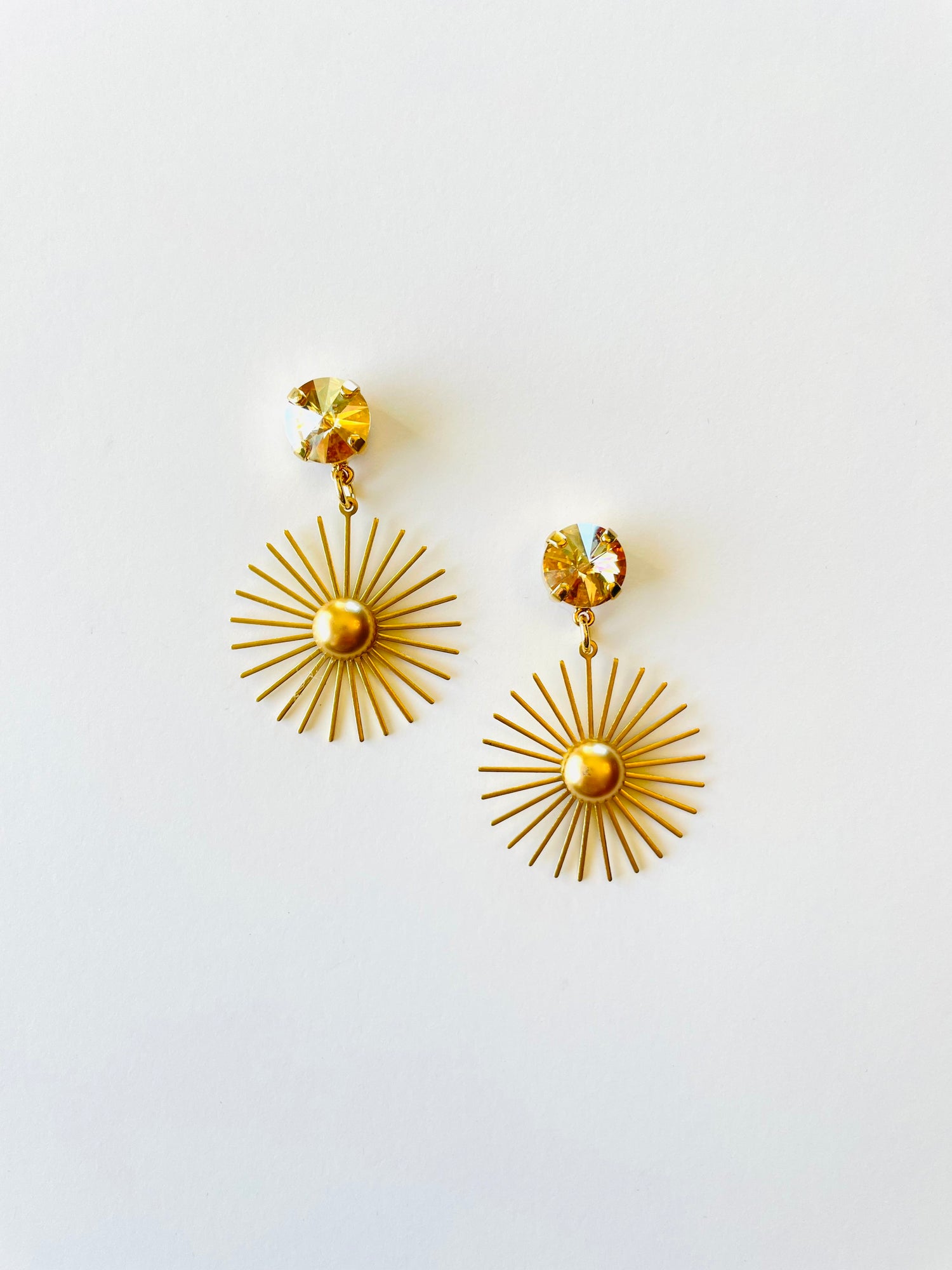 Modern Sun Earrings - KaraMarie