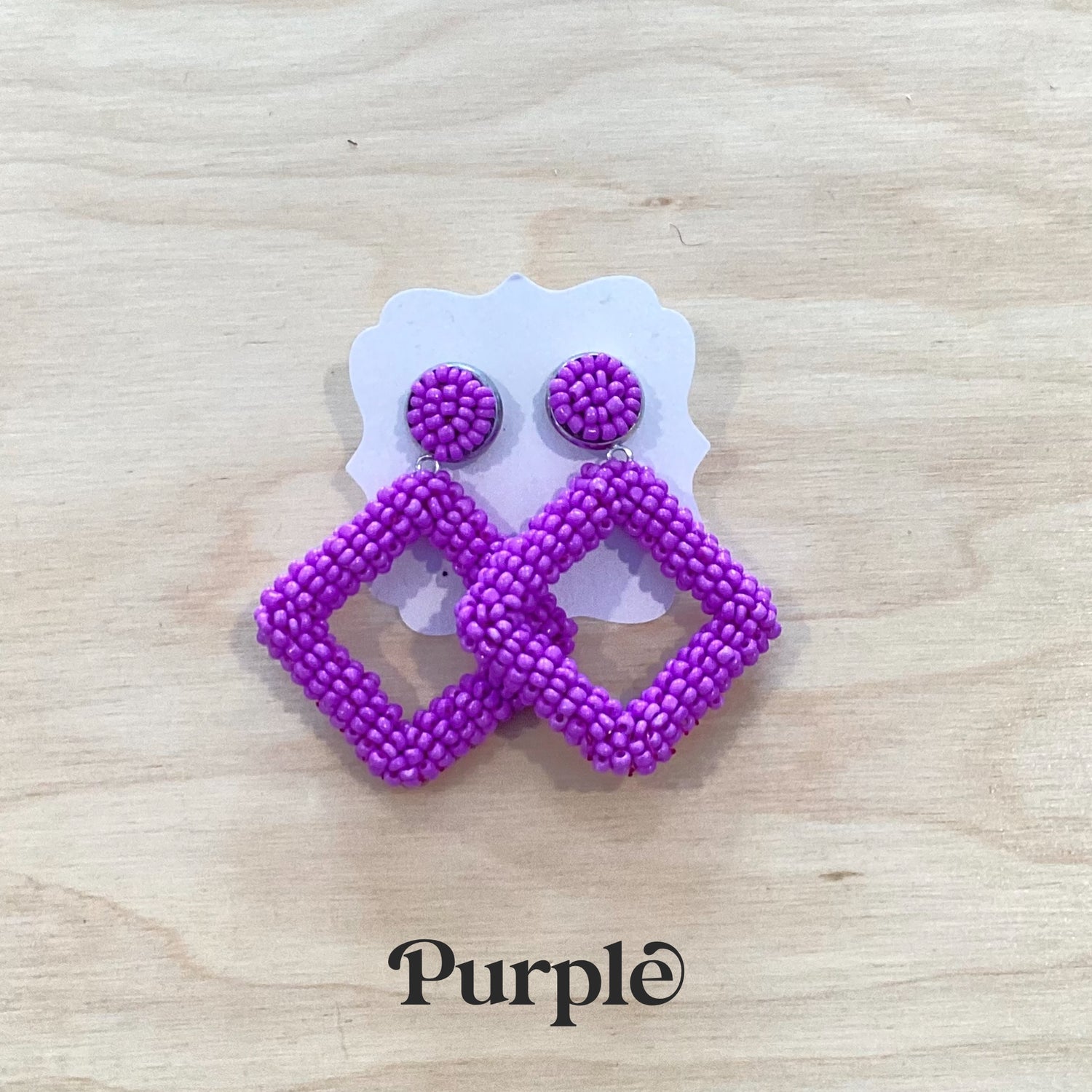 BIRTHDAY DOORBUSTER!!! Beaded Earrings! {Multiple Colors!}