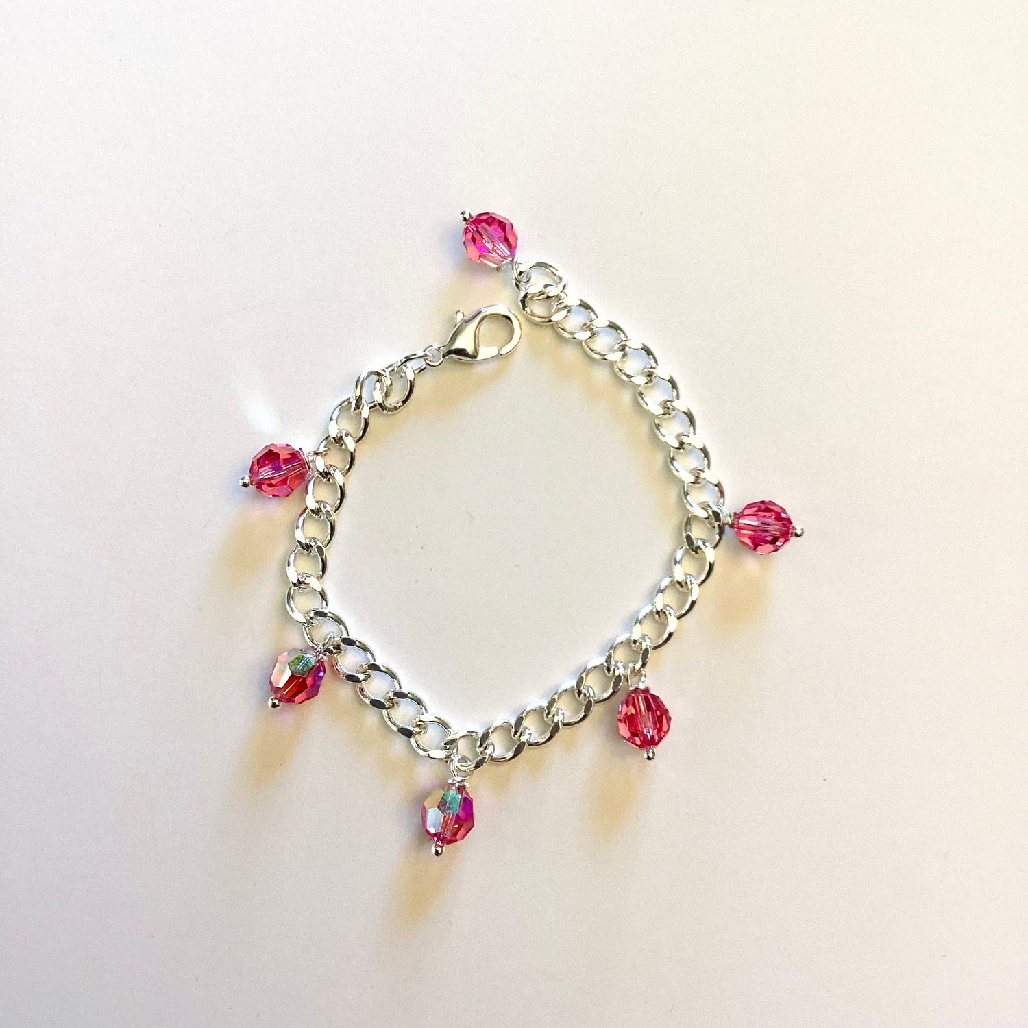 Pink Charm Bracelet - KaraMarie
