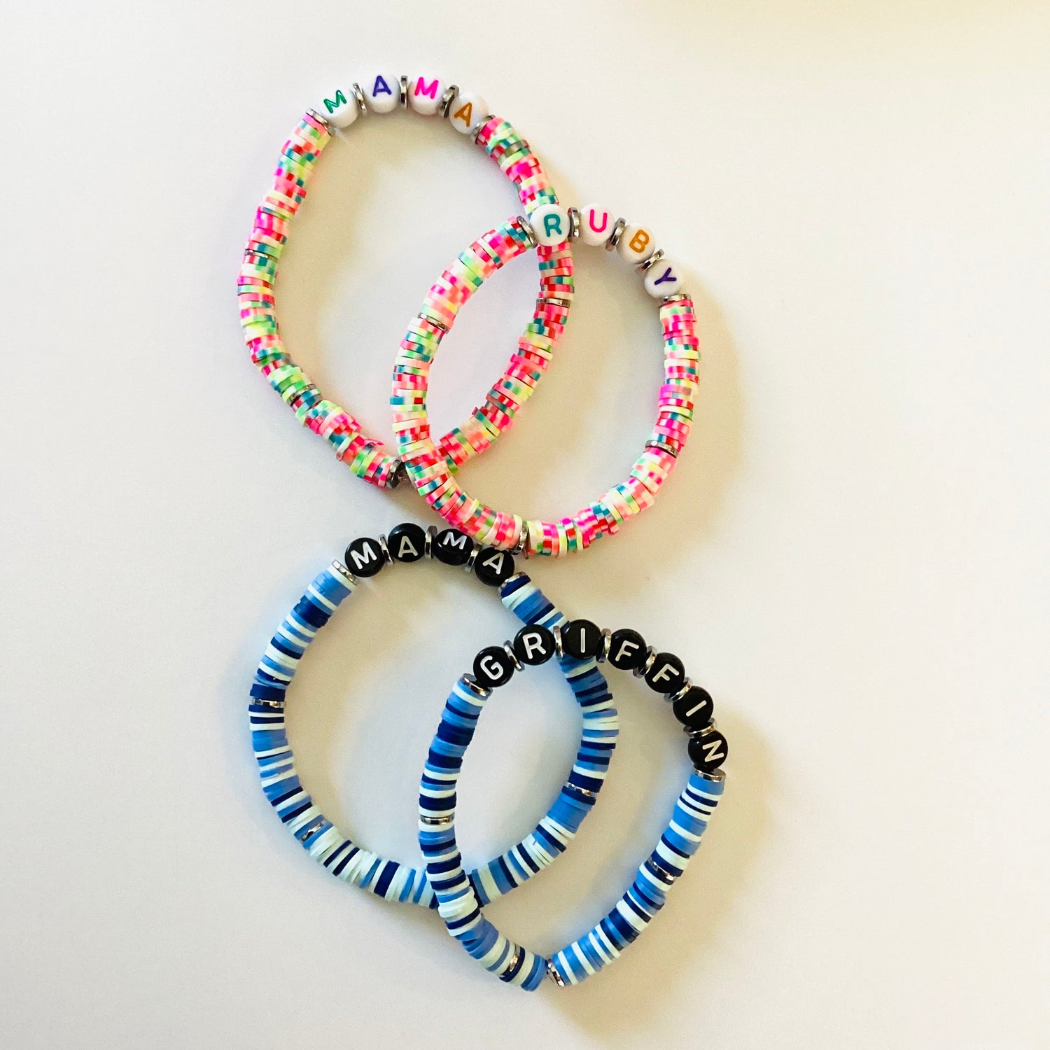 Mom + Me Matching Name Friendship Bracelets! {Multiple Options!}